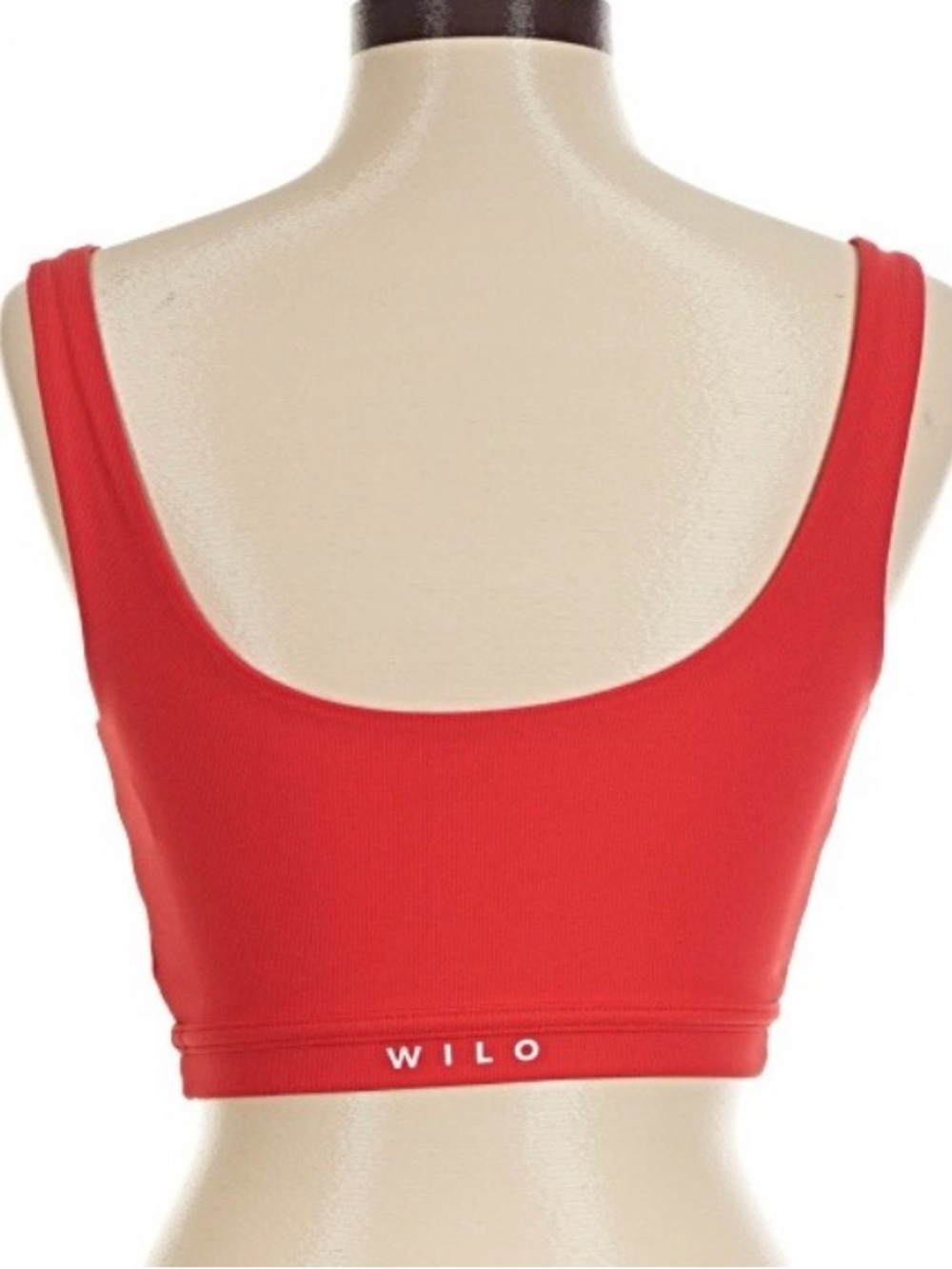 Wilo Red sports bra small